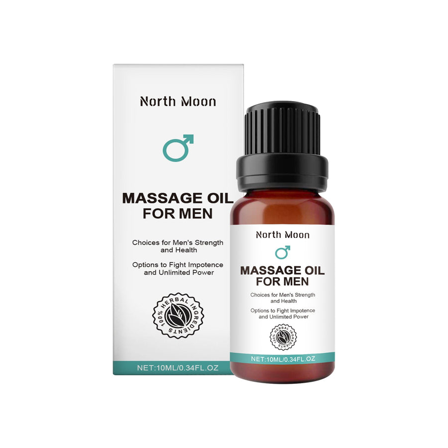 Massage Oil for Men — Natural Herbal Support for Sexual