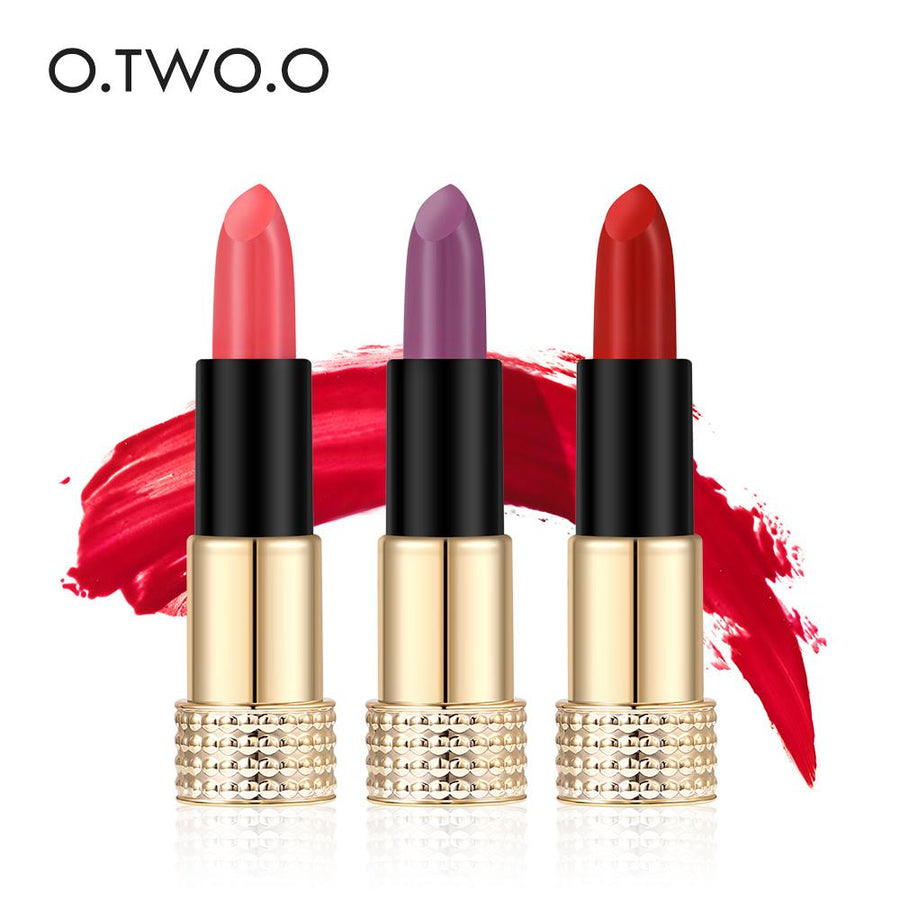 Matte Lipstick Set: 12 Easy-Wear Nude & Bold Shades