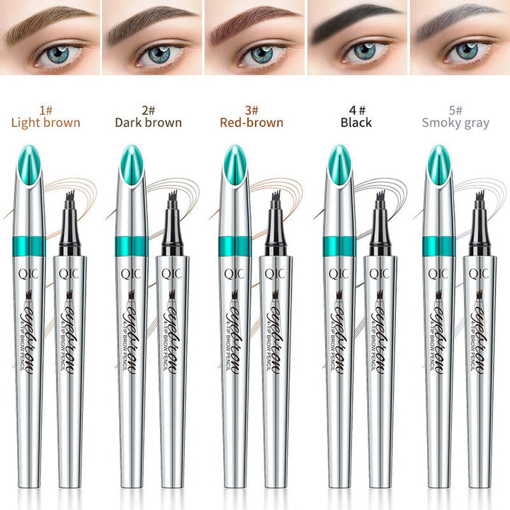 Waterproof Eyebrow Pen for 36H Hair-Like Definition