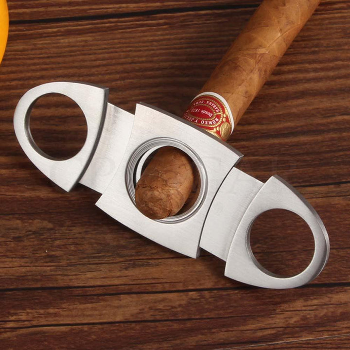 COHIBA Stainless Steel Cigar Cutter – Precision