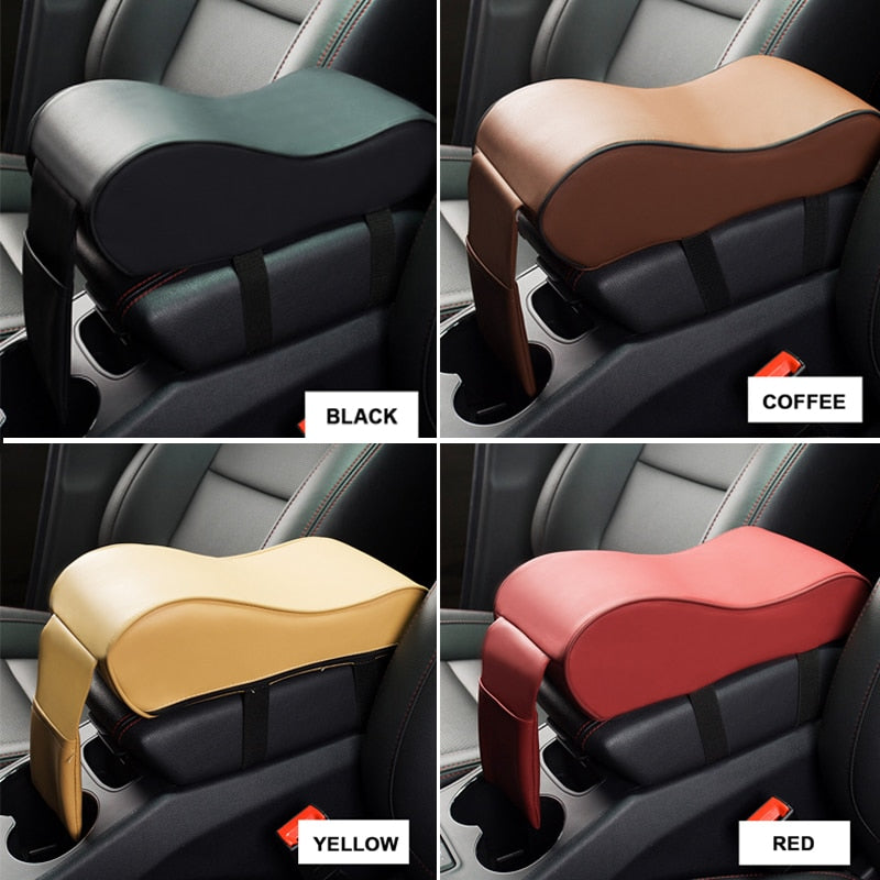 Leather Car Armrest Pad — Instant Ergonomic Comfort