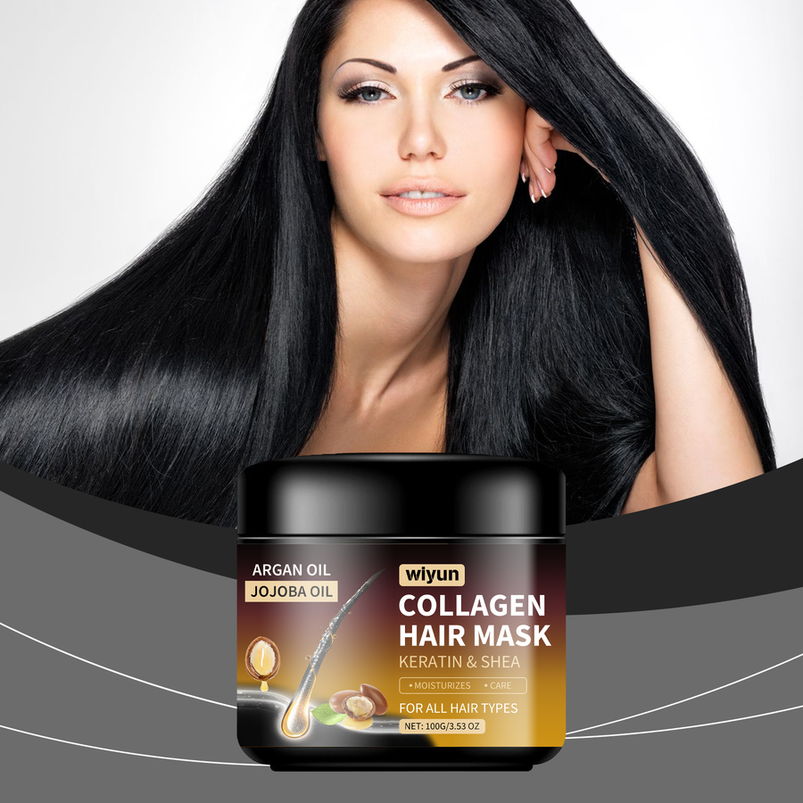 Collagen Hair Mask for Deep Moisture, Shine and Softness