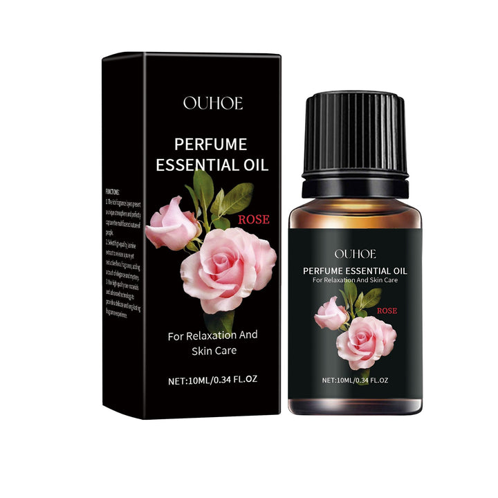 Rose Massage Oil for Shoulder & Neck Tension Relief