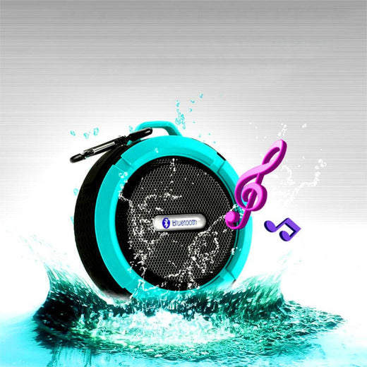 Portable Waterproof Bluetooth Speaker — Outdoor Bass Sound