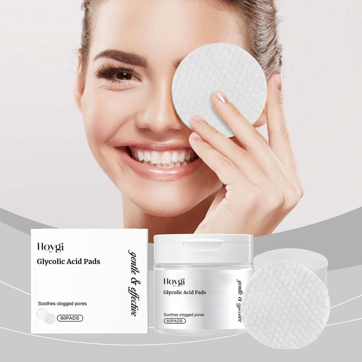 Glycolic Acid Exfoliating Pads for Clogged Pores & Texture