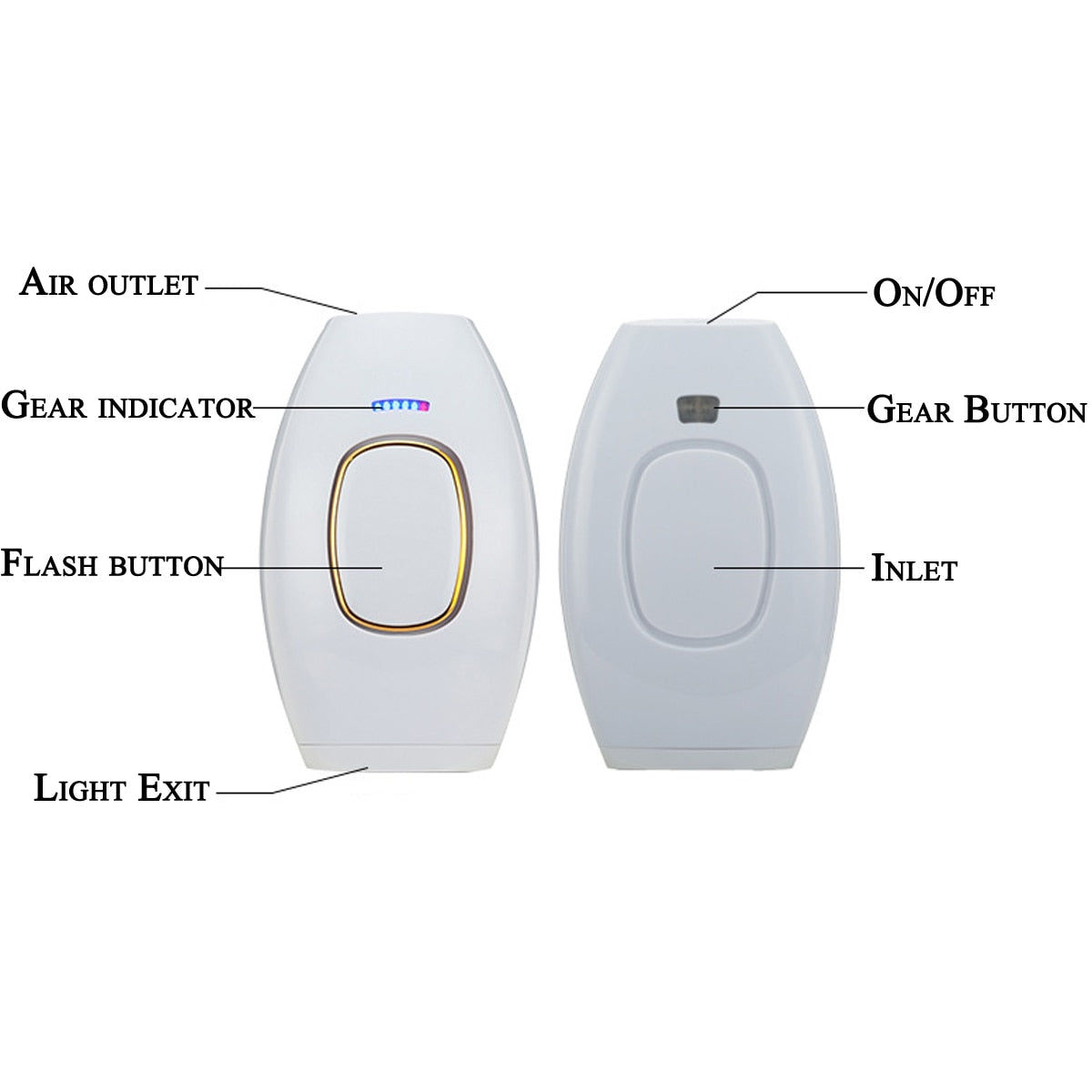 IPL Hair Removal Device – Painless Permanent Smooth Skin