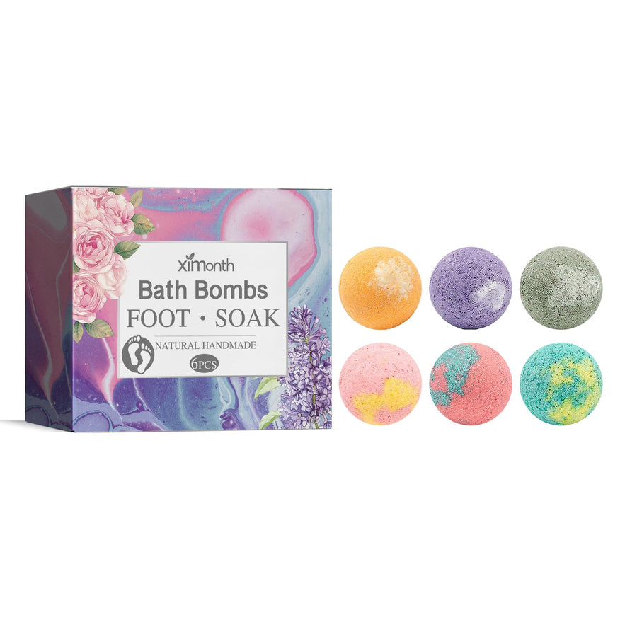 Natural Foot Bath Bombs — Soothe Tired Feet & Soften