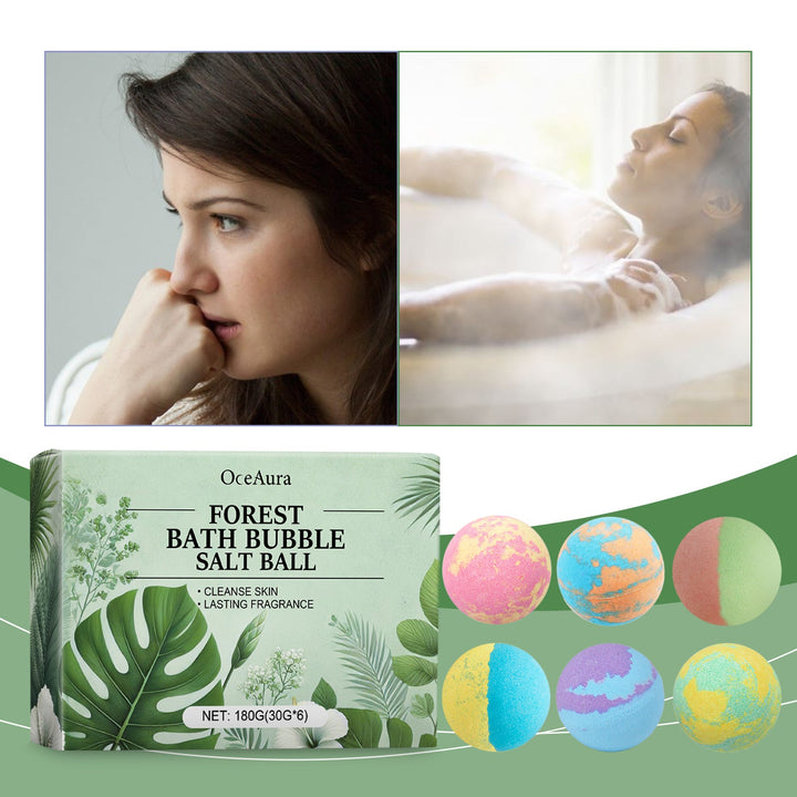 Fragrant Bath Balls for Relaxing Baths & Softer Skin
