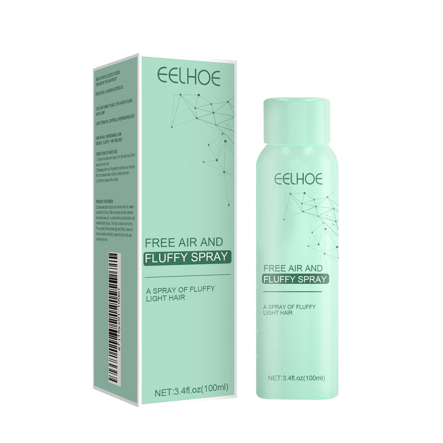No-Wash Dry Hair Spray for Oily Roots & Fluffy Volume