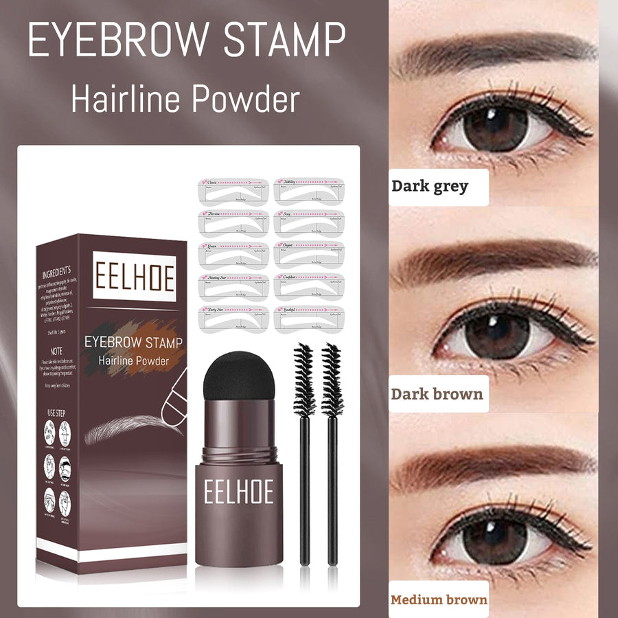 Eyebrow Stamp Powder for Fast, Natural Fuller Brows
