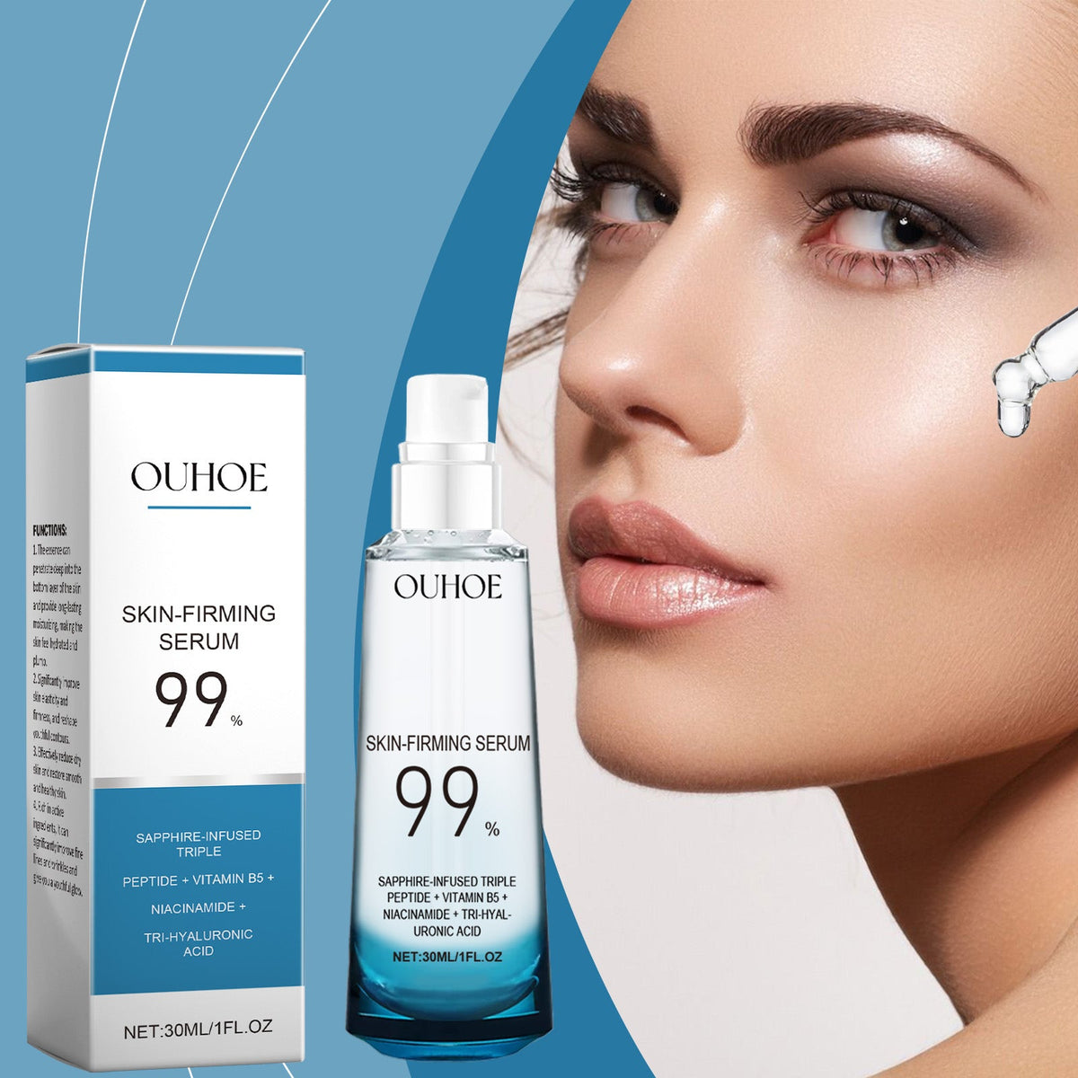 Sapphire Facial Essence Serum for Firming & Radiance