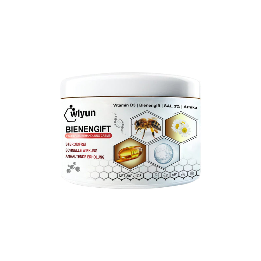 Psoriasis Cream With Bee Venom For Itch Relief