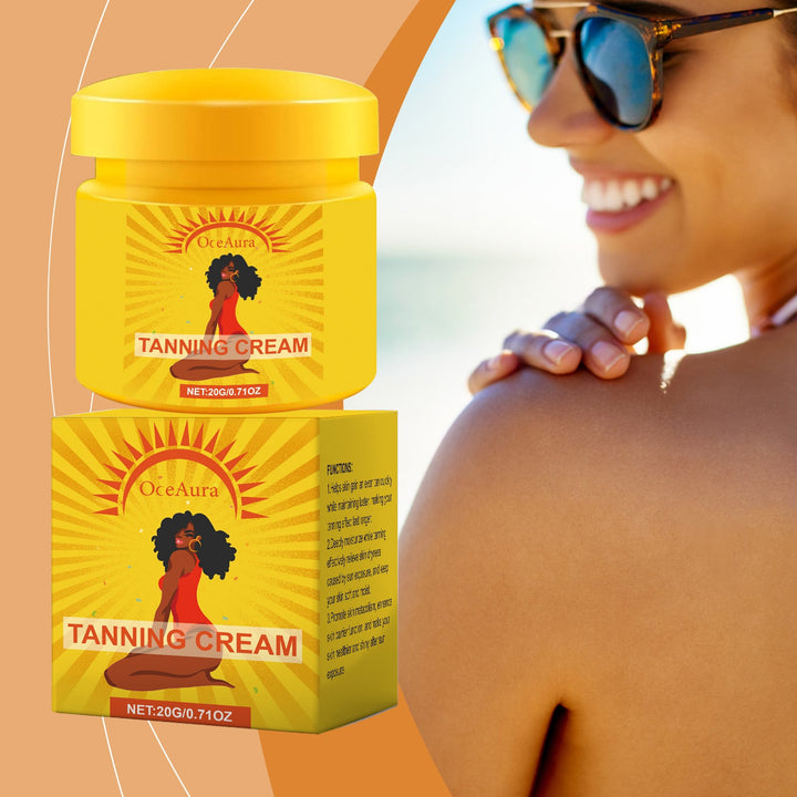OceAura Tanning Gel: Moisturize Skin While You Bronze