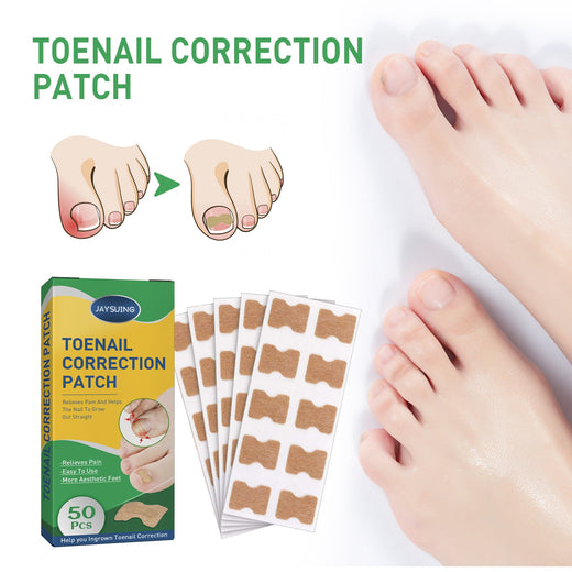 Toenail Correction Patches for Curved, Ingrown Nails