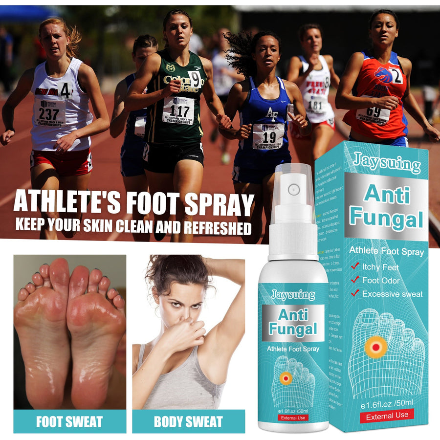 Athlete's Foot Odor Spray for Sweaty, Itchy Foot Care