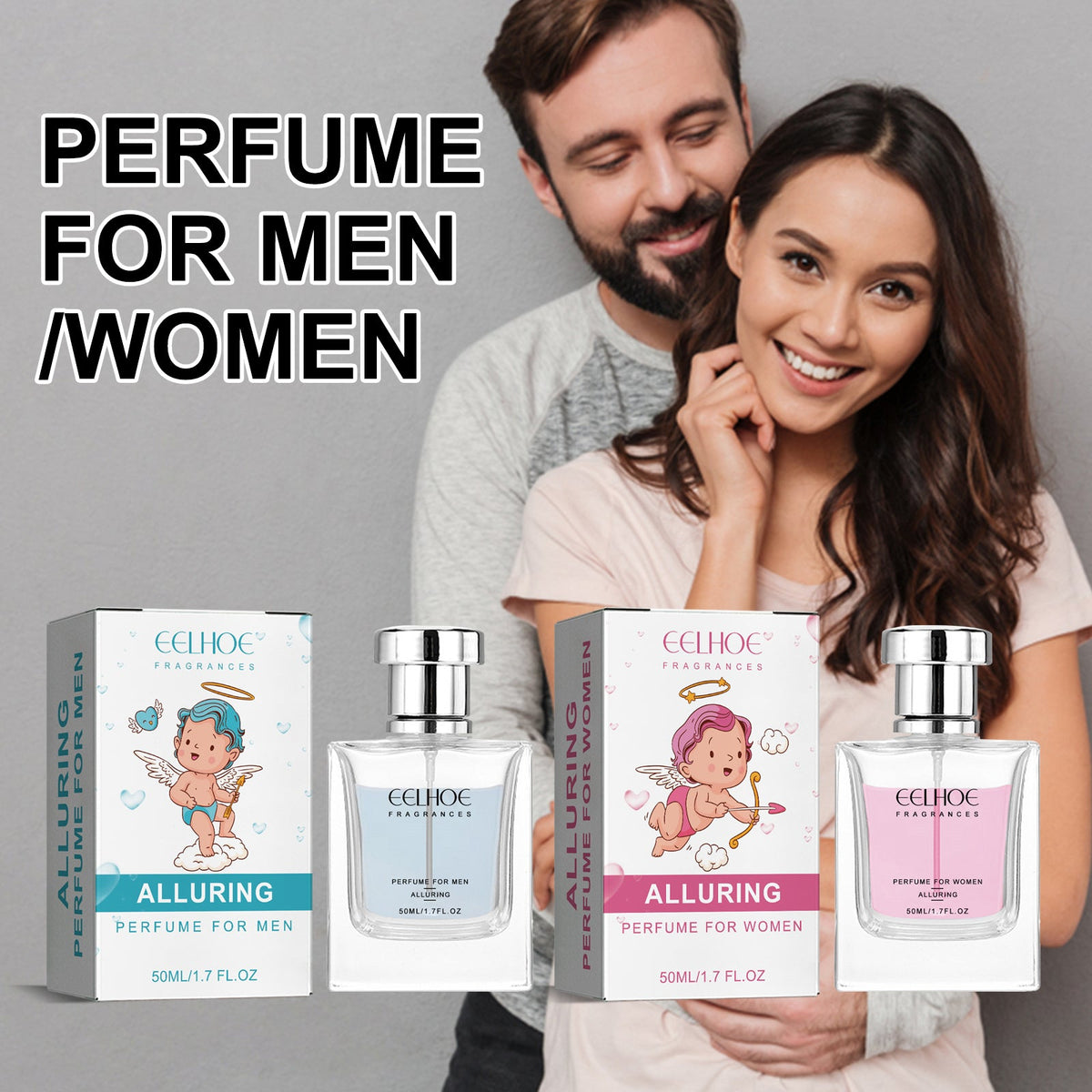 Fresh Men's Perfume for Everyday Wear, 50ml Bottle