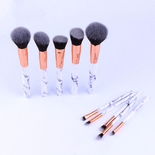 10-Piece Makeup Brush Set for Smooth, Precise Application