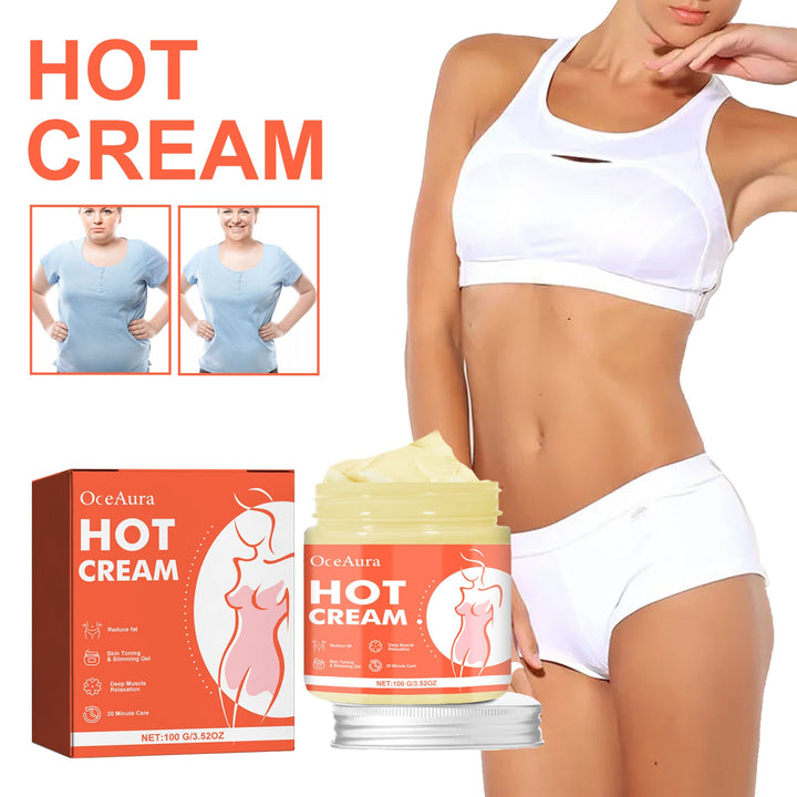 OceAura Body Cream: 20-Min Skin Toning & Sculpt Ritual
