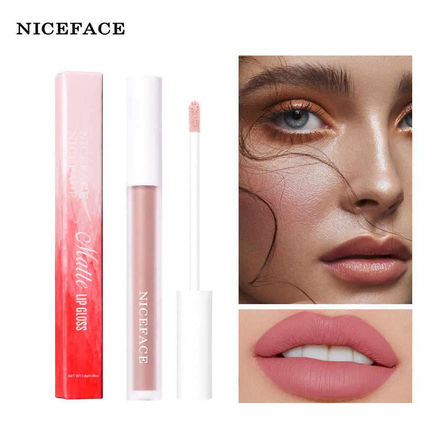 Velvet Matte Lip Gloss Set – 12 Pigmented Shades
