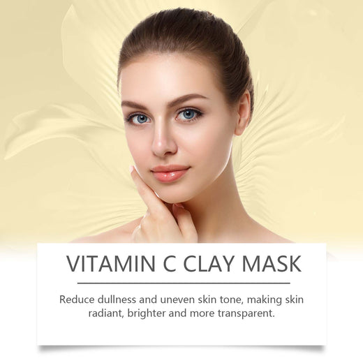 Turmeric Vitamin C Clay Mask for Brighter, Softer Skin