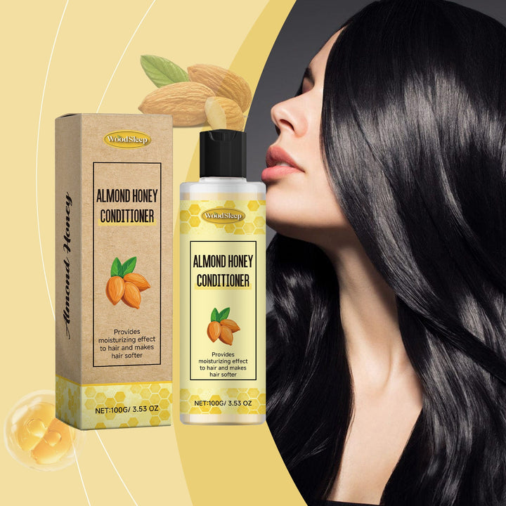 Almond Honey Conditioner for Dry, Tangled Hair Ends