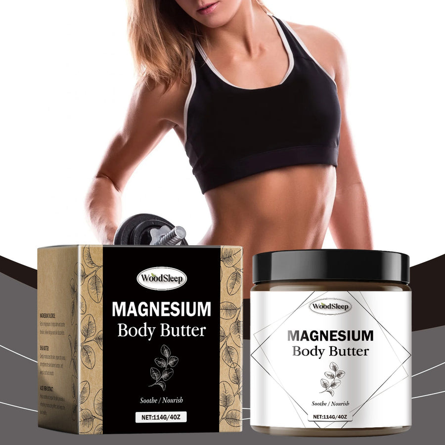 Magnesium Body Butter — Post-Workout Muscle Recovery Cream