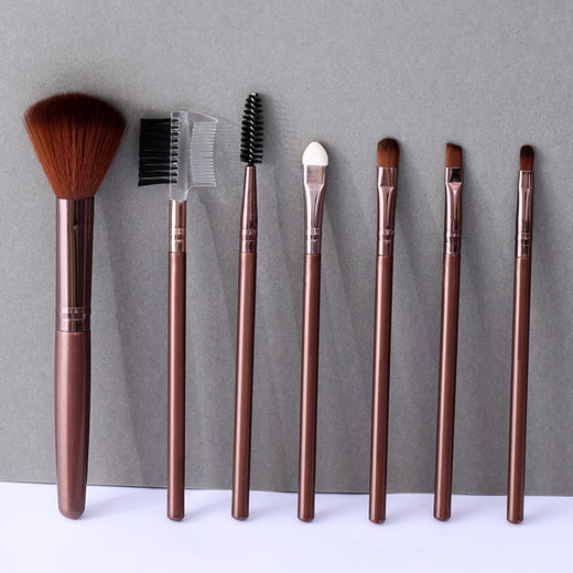 7-Piece Makeup Brush Set for Smooth, Precise Looks