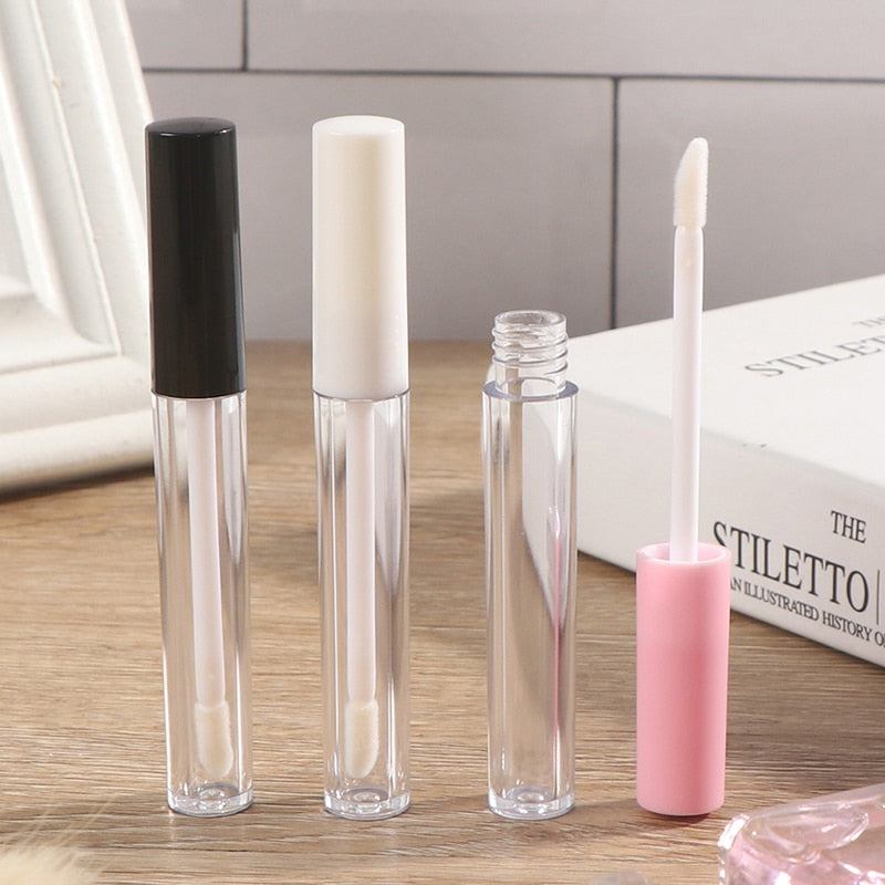 DIY Empty Lip Gloss Tubes With Doe-Foot Applicators