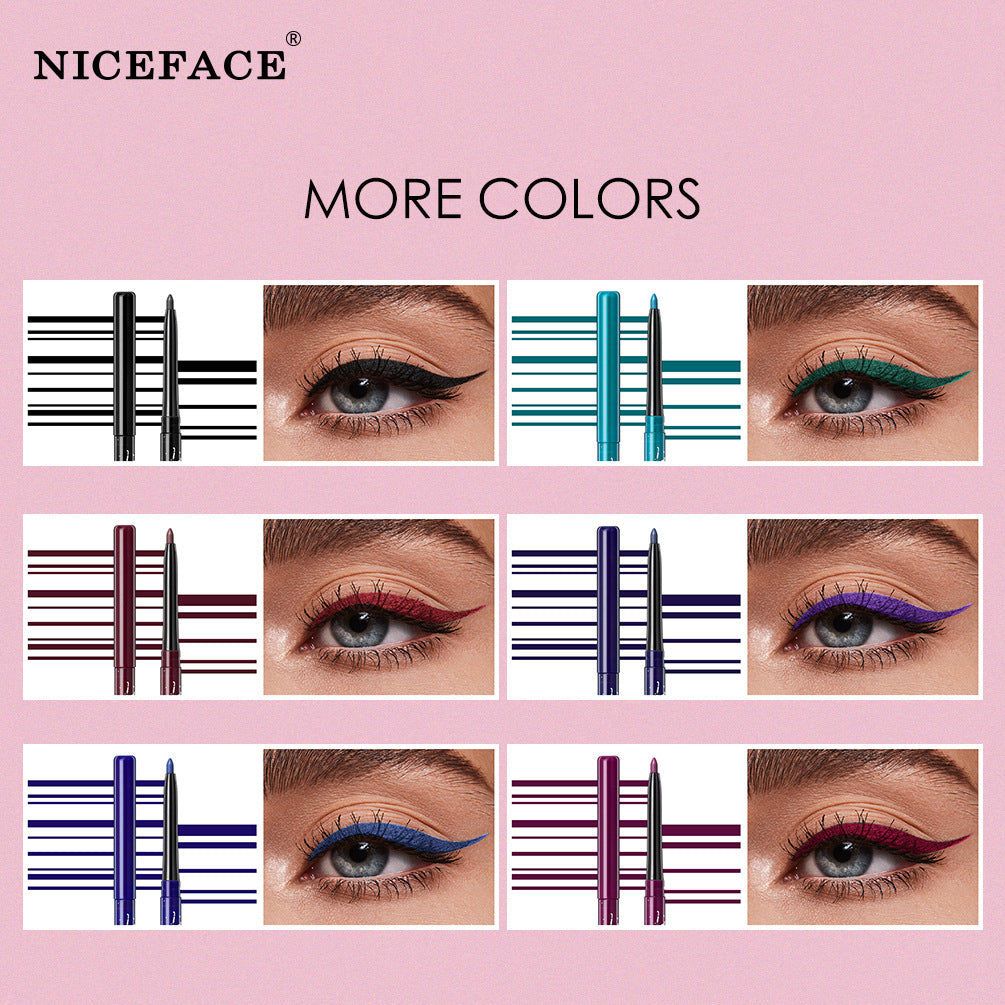 Colorful Matte Eyeliner Set – Six Fast-Dry Shades