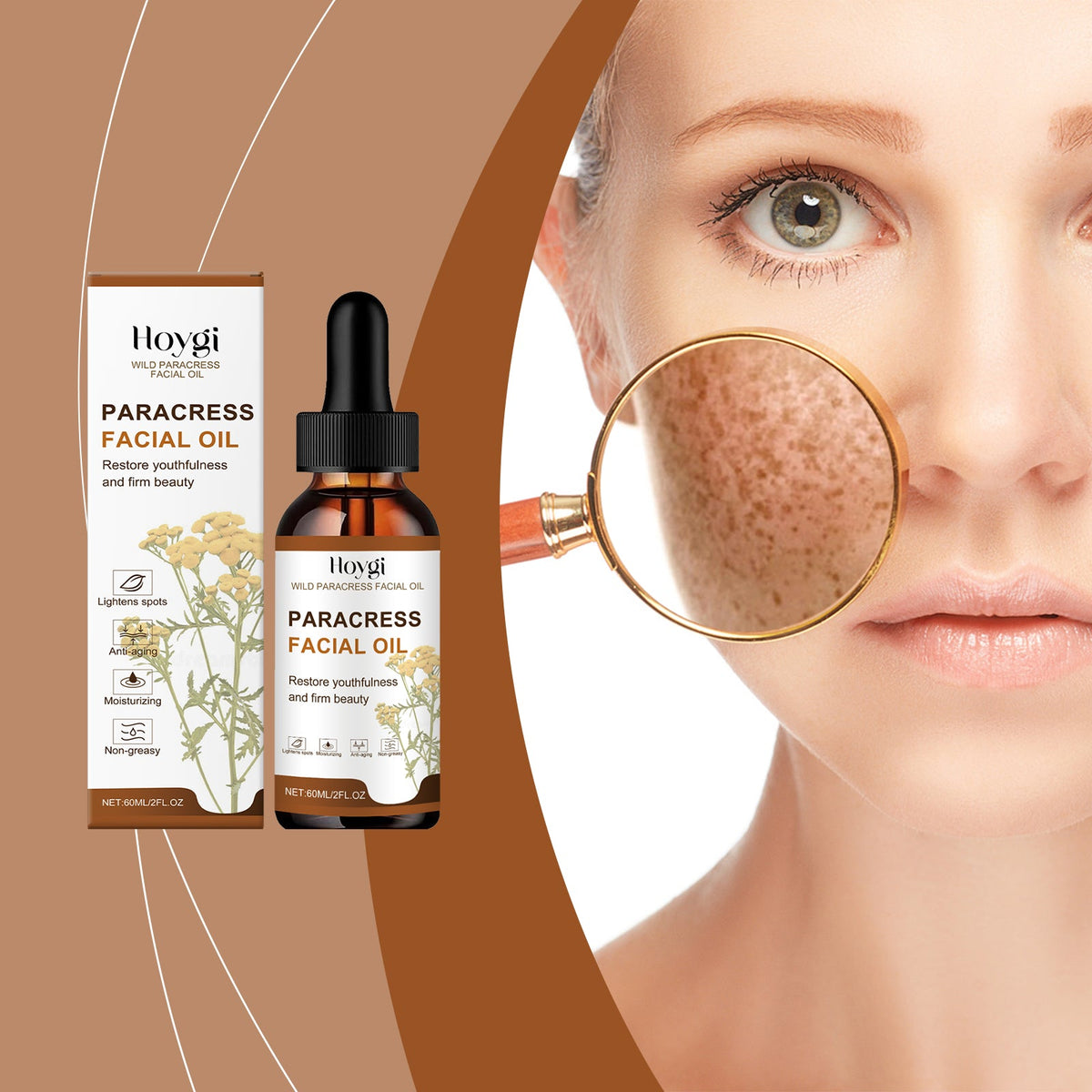 Facial Oil with Wild Paracress — Fade Spots & Restore
