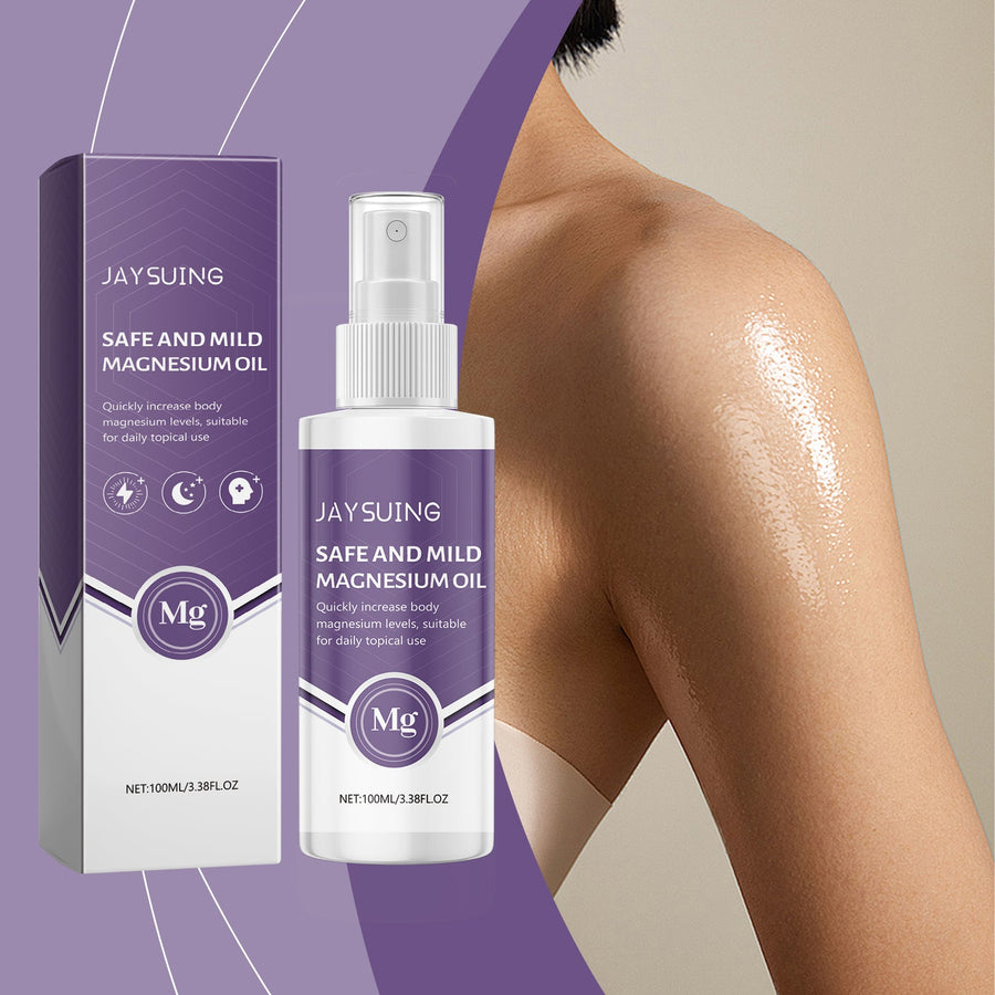 Magnesium Body Spray for Quick, Non-Sticky Moisture