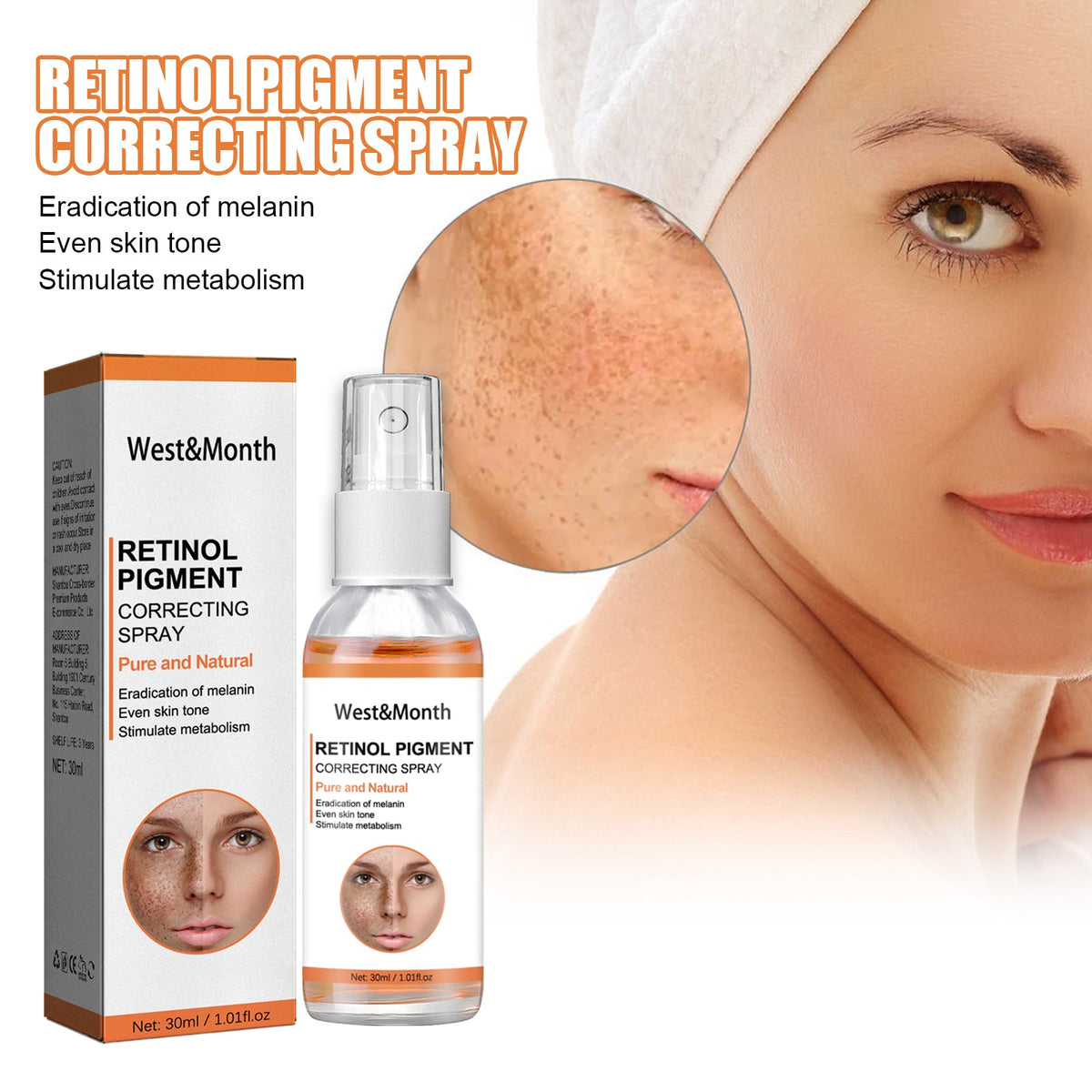 Retinol Spot Correcting Spray for Dark Spots & Tone