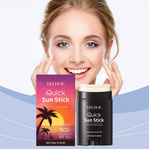 SPF 50+ Sunscreen Stick Travel-Size No-Mess Applicator