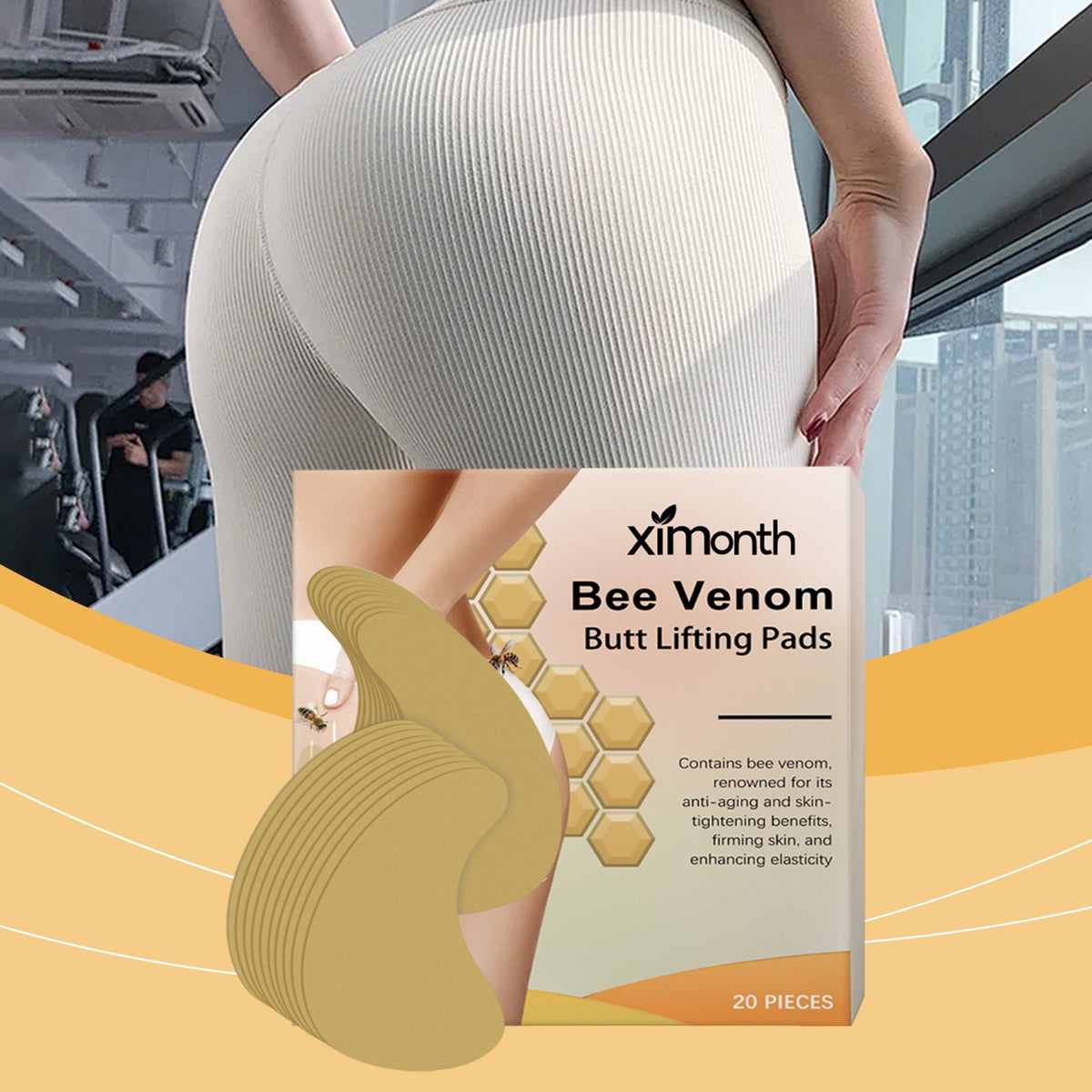 Bee Venom Butt Firming Pads For Lifted Contoured Curves