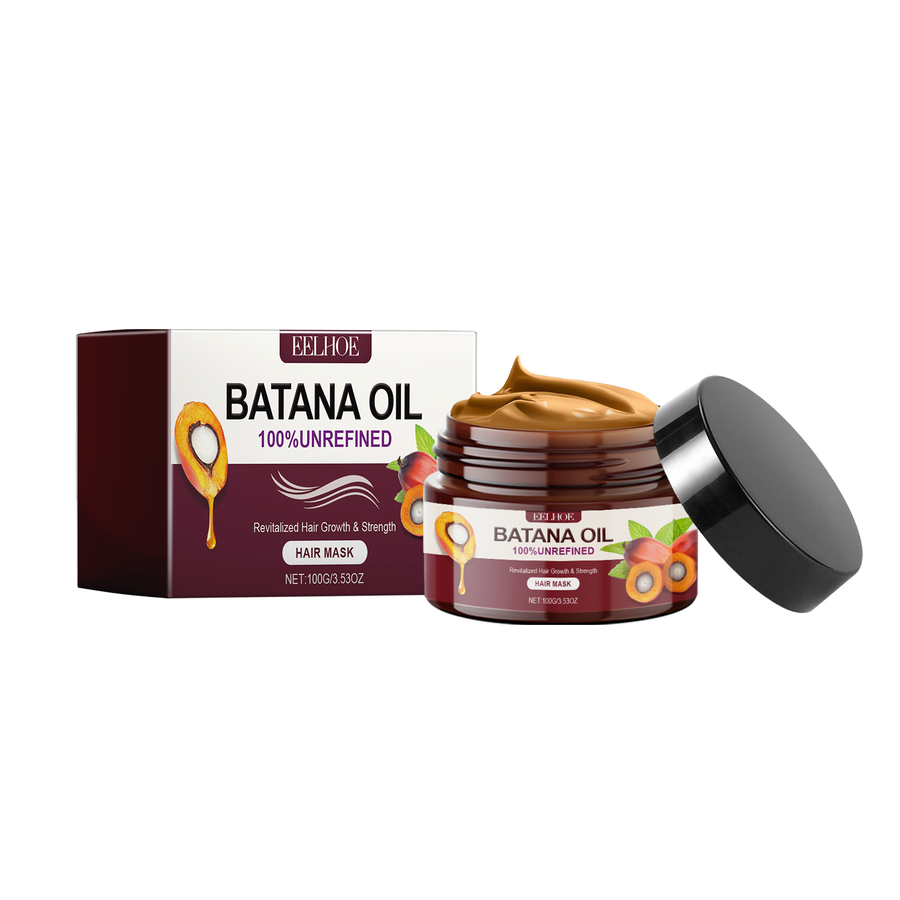 Batana Oil Hair Mask for Smoother, Stronger-Looking Hair