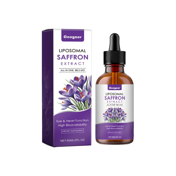 Saffron Supplement Drops, Dietary Supplement Body Therapy Bo
