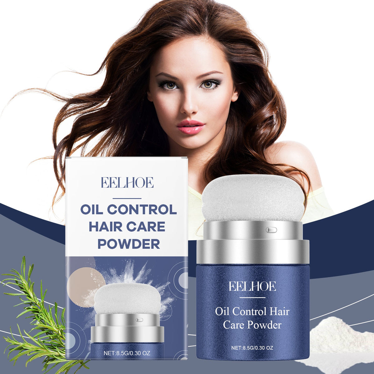 Hair Oil Control Powder for Fresh, Fluffy Volume