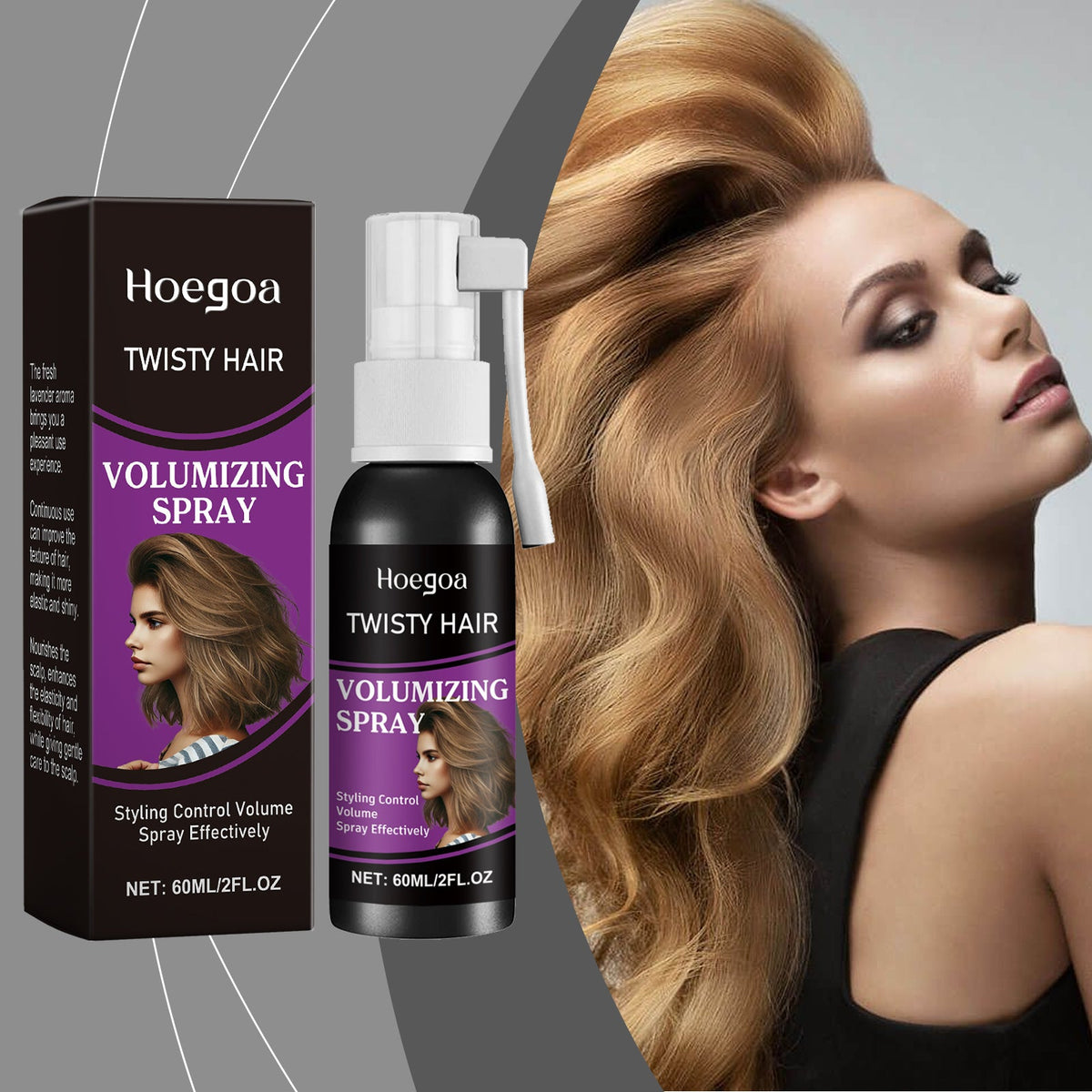 Hair Volumizing Spray for Oil Control & Fresh Volume
