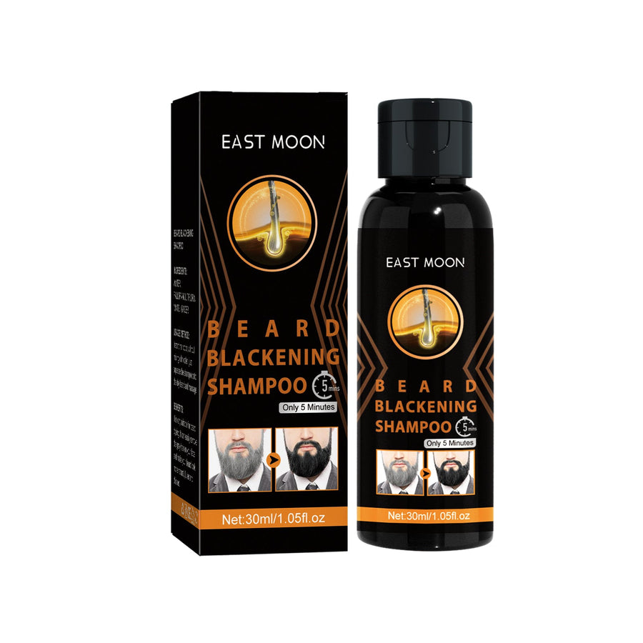 Beard Darkening Shampoo for Gray Hair in 5 Minutes