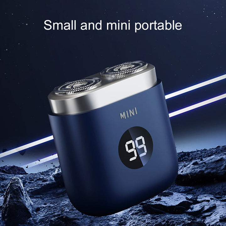 Portable Electric Shaver — Dual‑Head Travel Grooming