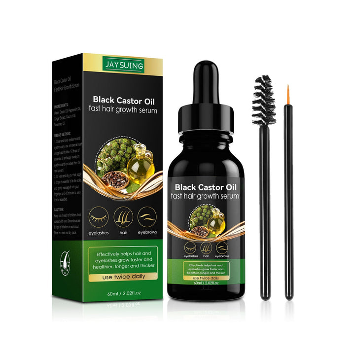 Castor Oil Hair Serum for Fuller-Looking Hair & Lashes