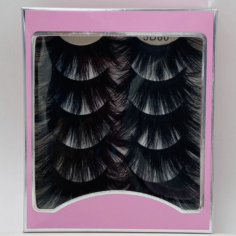 25mm 5D Mink False Eyelashes for Dramatic Eye Volume