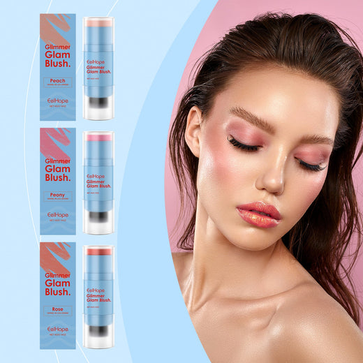 Double-Ended Blush Stick for Glowy Cheeks, Eyes & Lips