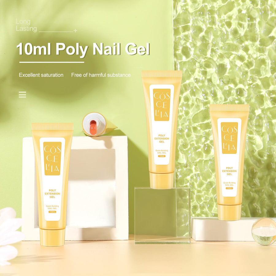 Poly Nail Extension Gel — Quick-Build Salon Results in 12