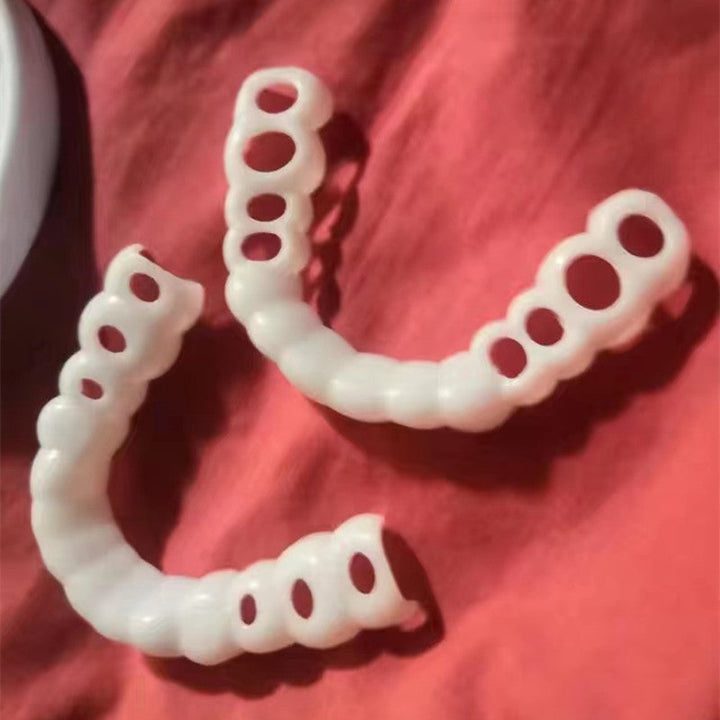Costume Dental Braces — Realistic Fake Teeth, Upper & Lower