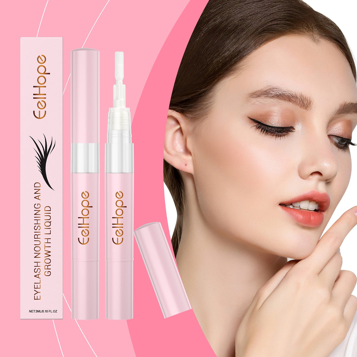 Eyelash Care Serum for Softer, Glossier-Looking Lashes