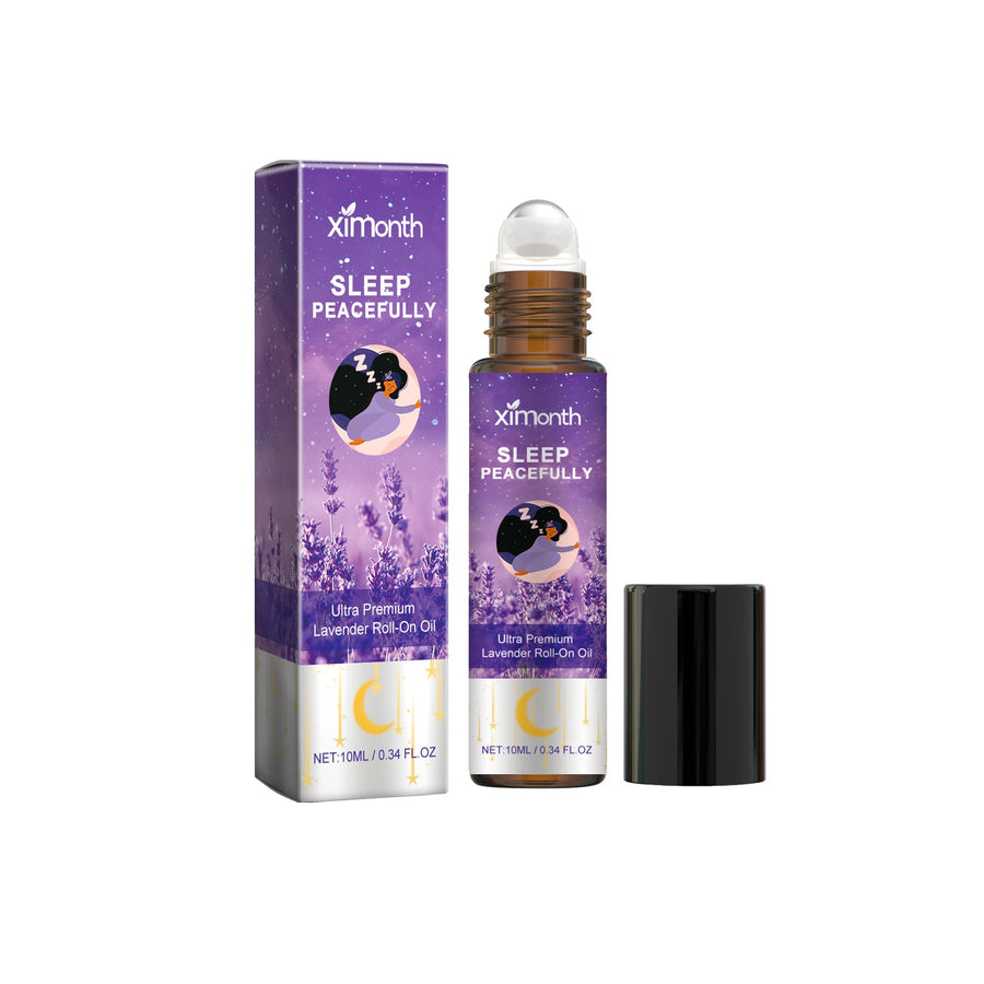 Lavender Sleep Roll-On Oil — Deep, Peaceful Sleep & Tension