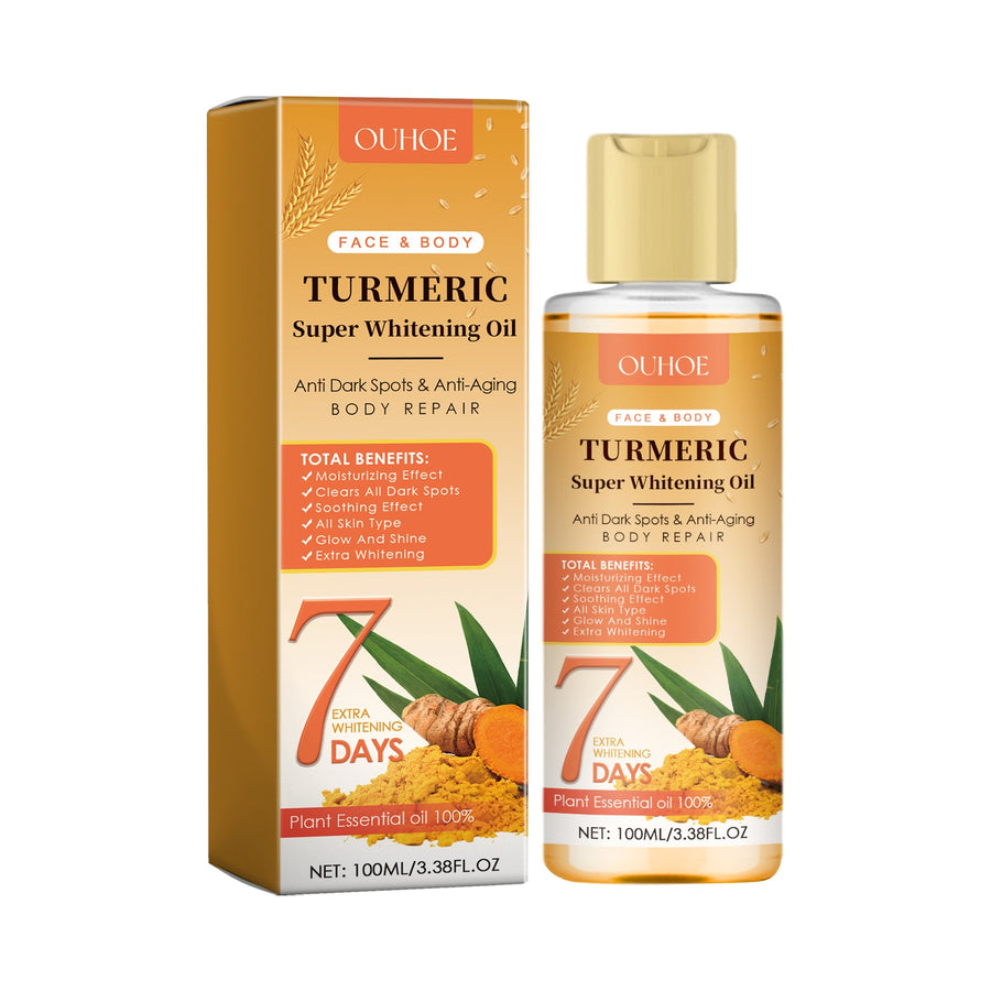 Turmeric Whitening Oil - Brighten Dark Spots in 7 Days