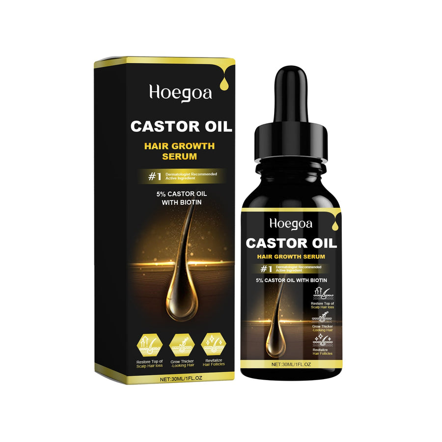 Hair Growth Serum with 5% Castor Oil & Biotin, 30ml