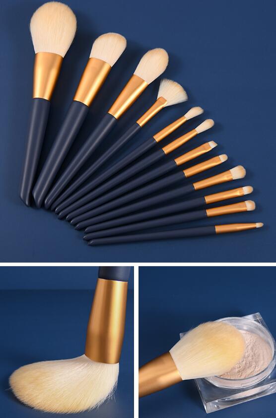 12-Piece Makeup Brush Set for Smooth, Even Makeup Looks